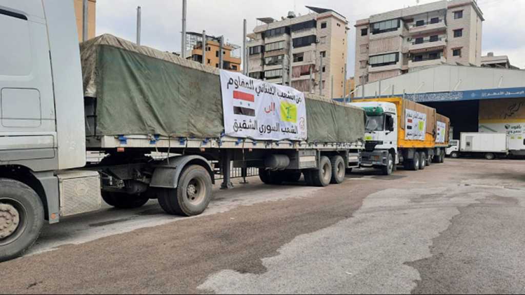 Séisme: le Hezbollah envoie un premier convoi humanitaire en Syrie (photos)