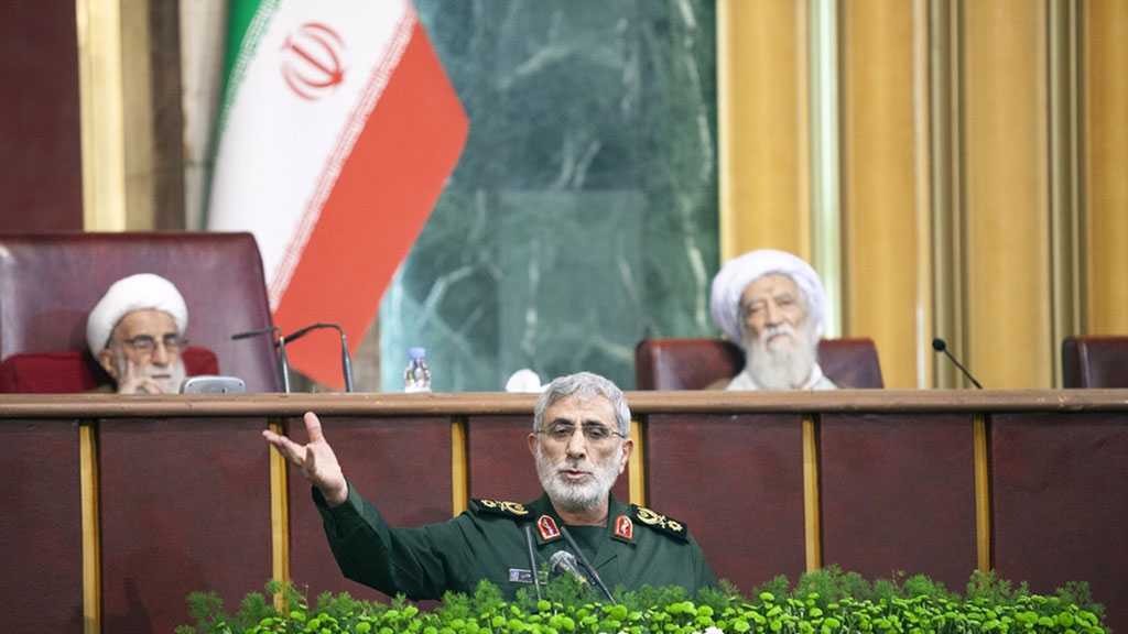 Qaani : L’Iran a contrecarré les projets américains visant à contrôler la région de l’Asie de l’Ouest