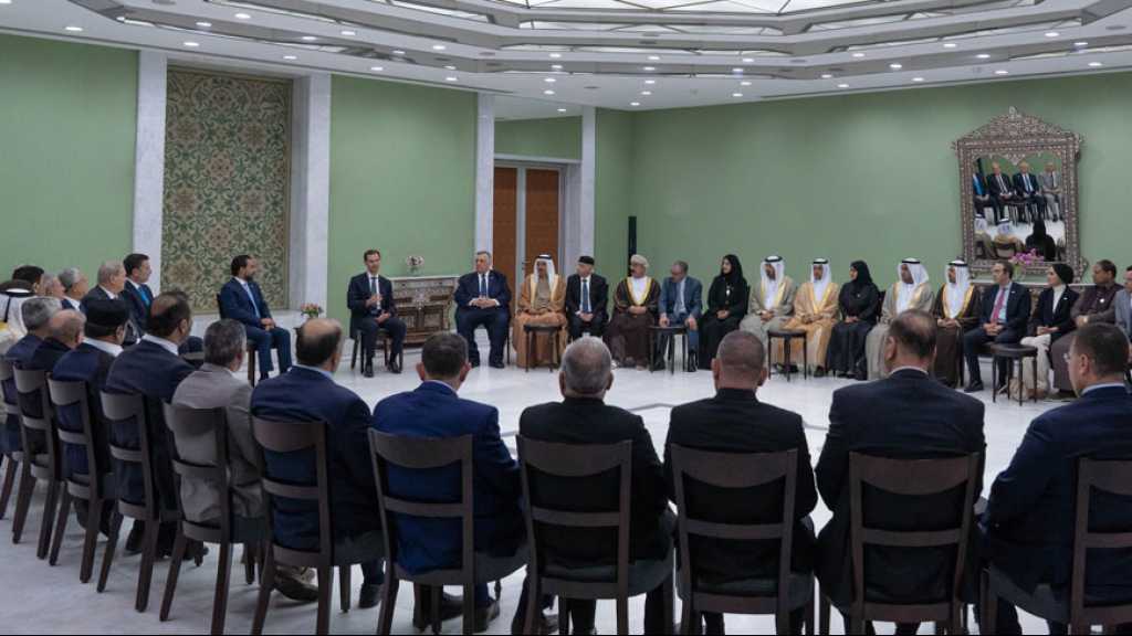 Délégation parlementaire arabe chez al-Assad : La Syrie n’a jamais cessé de servir les causes des peuples arabes