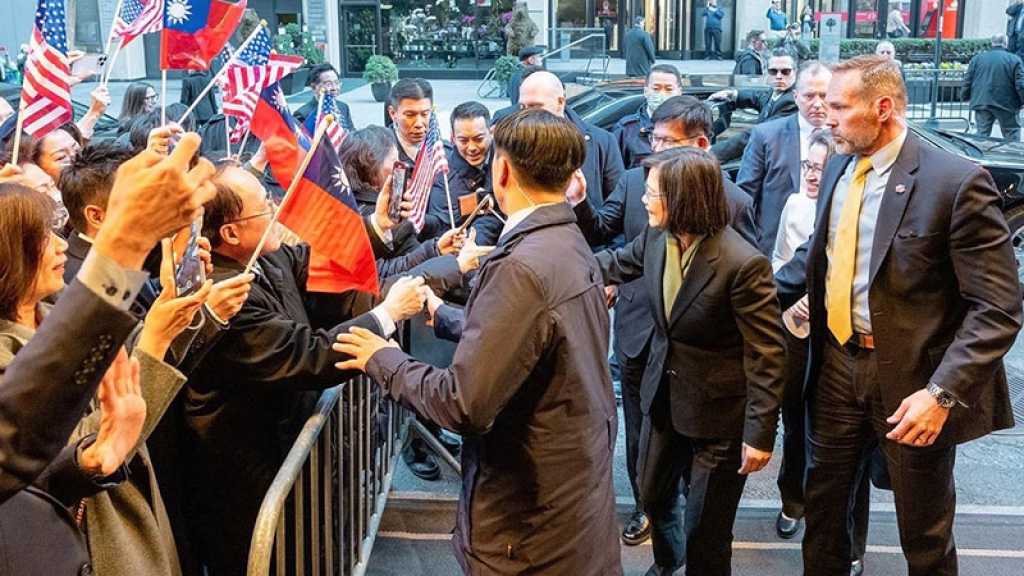 Pékin promet de «riposter» si la présidente taïwanaise rencontre un haut dirigeant américain