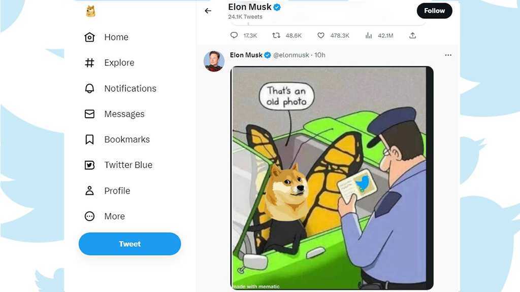Pourquoi un chien a remplacé l’oiseau bleu comme logo de Twitter ?