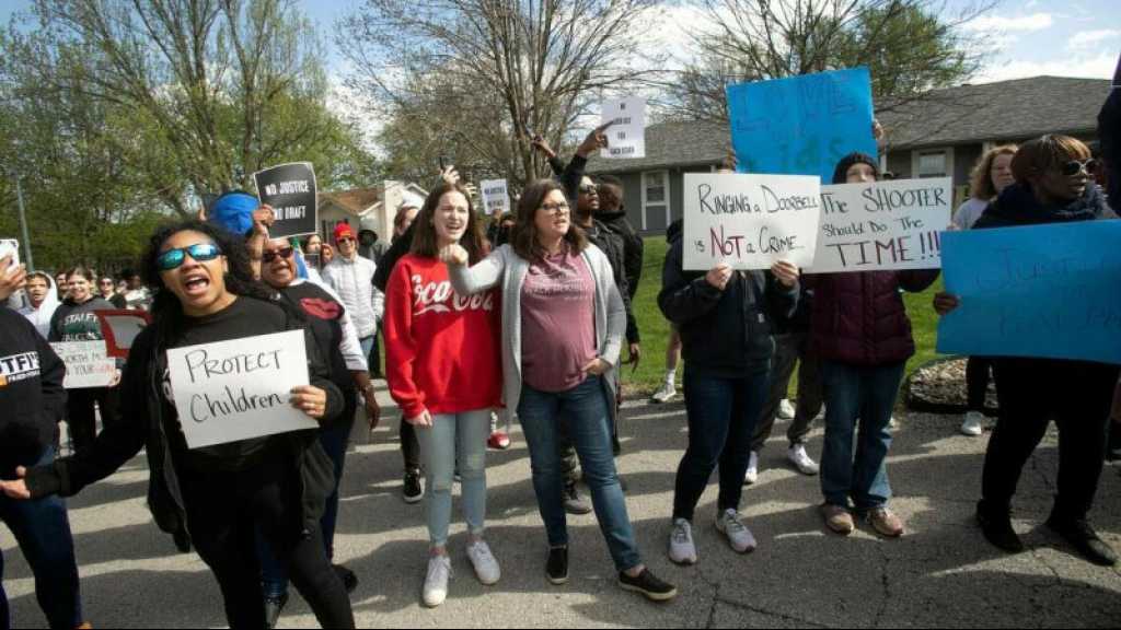 USA: des manifestants réclament justice pour un adolescent noir blessé par balles