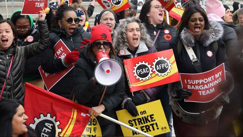 Canada: 155.000 fonctionnaires en grève pour de meilleurs salaires