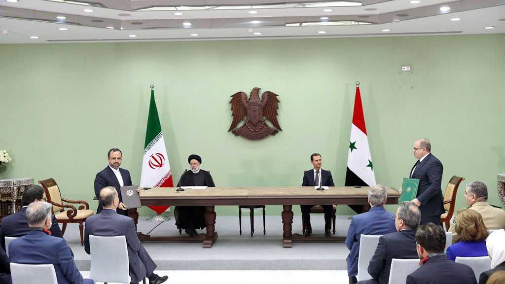 L’Iran et la Syrie signent 15 documents de coopération stratégique