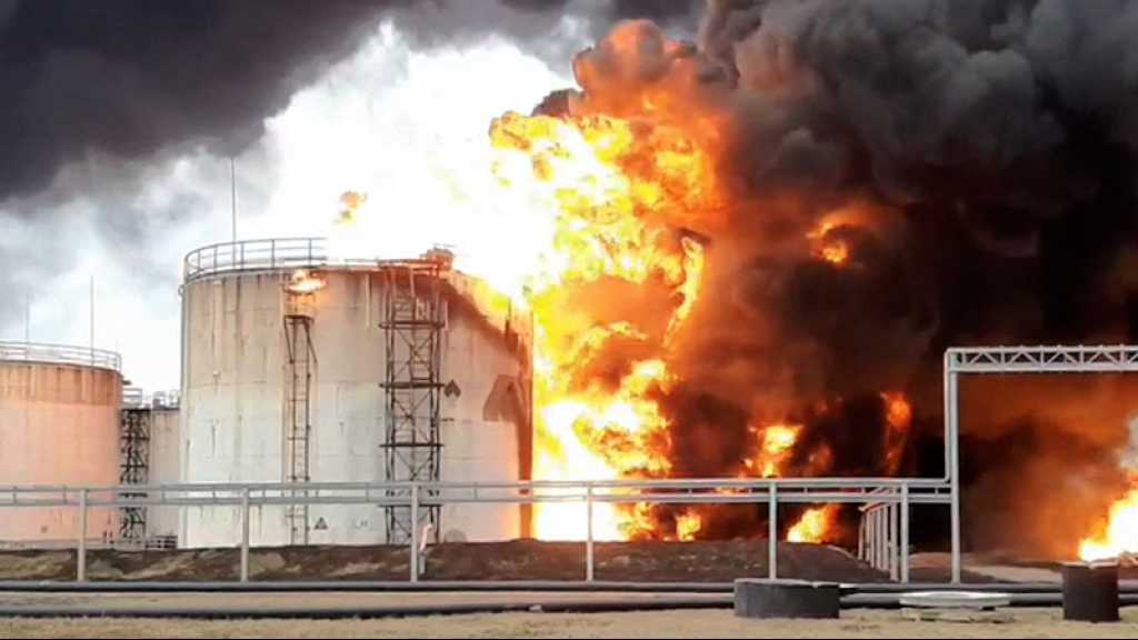 Russie: nouvel incendie dans une raffinerie de pétrole visée par un drone