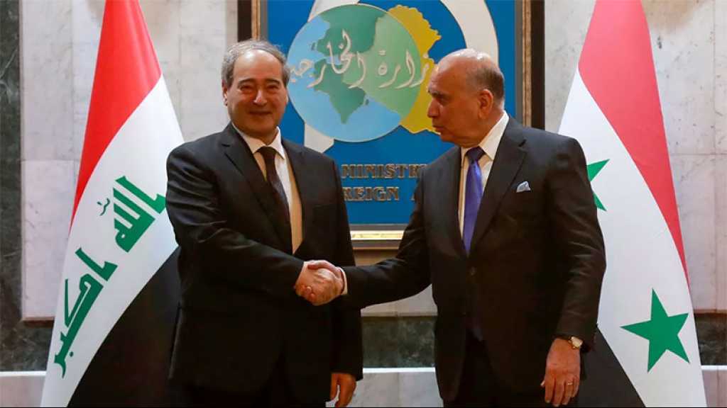 Réfugiés, lutte contre le terrorisme et la drogue: coopération renforcée entre la Syrie et l’Irak