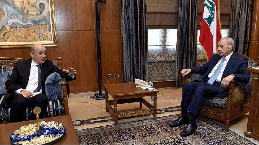 Liban: Le Drian mène des consultations pour «sortir immédiatement du blocage politique»