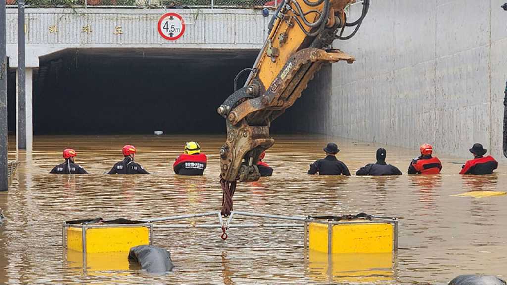 Corée du Sud: inondations et glissements de terrain font 37 morts et dix disparus