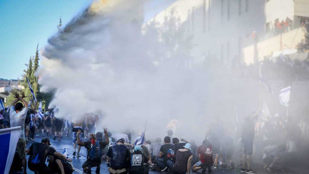 Réforme judiciaire en «Israël»: nuit de chaos à «Tel-Aviv» et al-Qods occupée, inquiétude de pays alliés