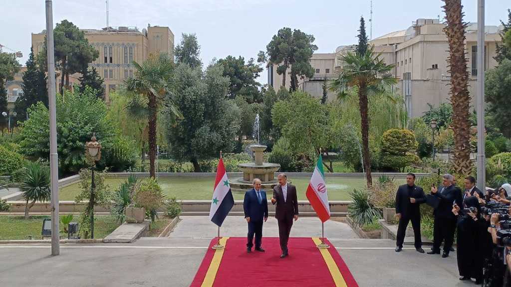 Le ministre syrien des Affaires étrangères en visite à Téhéran