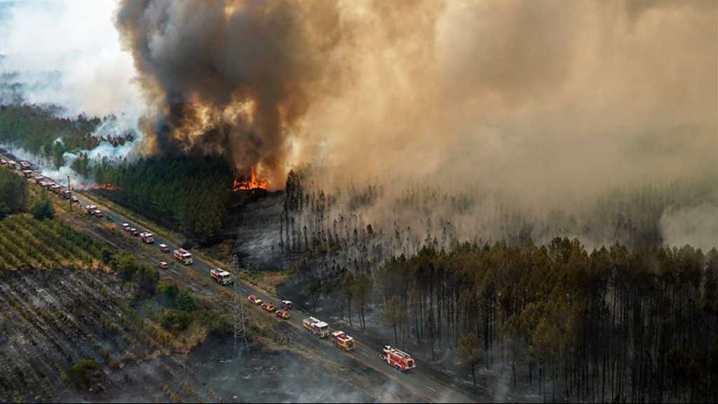 Espagne: l’incendie à la frontière avec la France s’étend, plus de 130 personnes évacuées