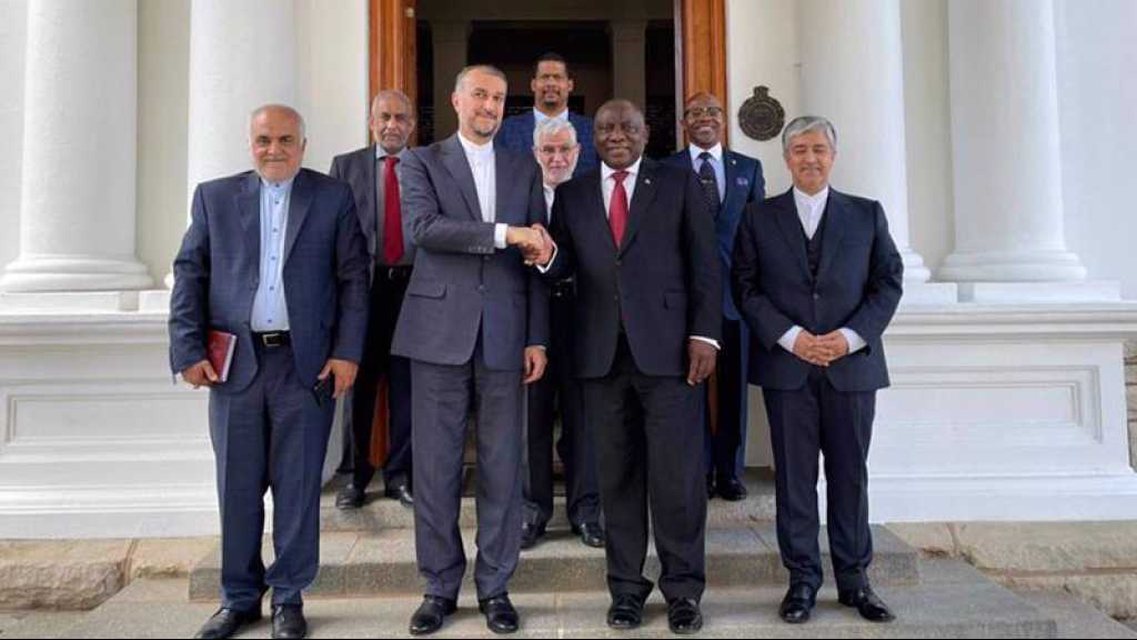 L’Afrique du Sud soutient l’adhésion de l’Iran au groupe des BRICS