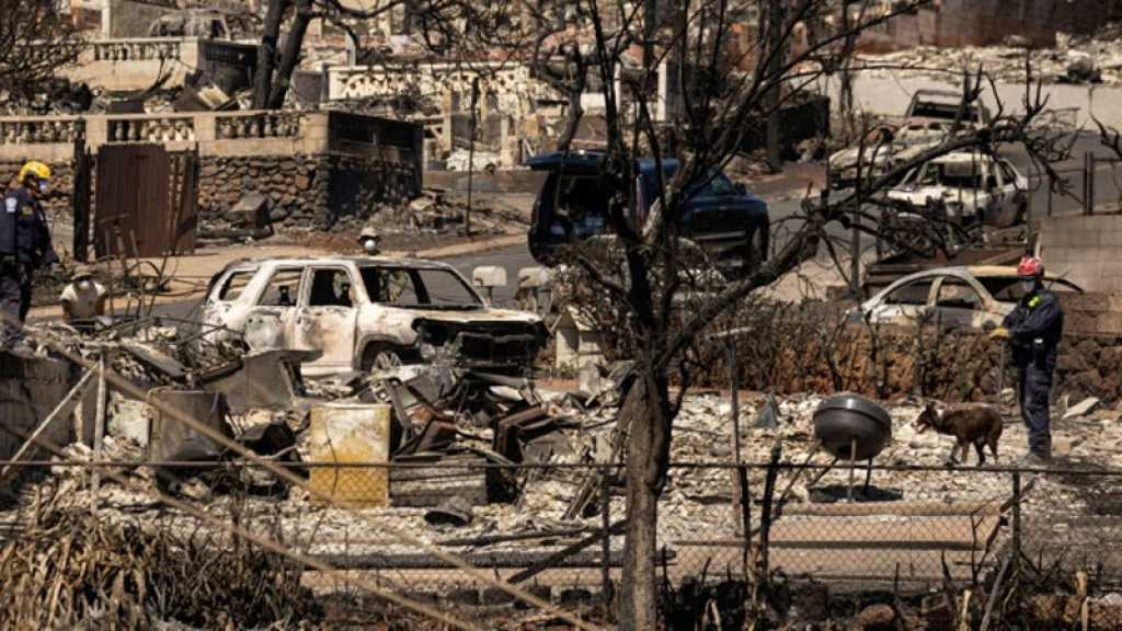 Incendies à Hawaï: 1100 personnes portées disparues, selon le FBI