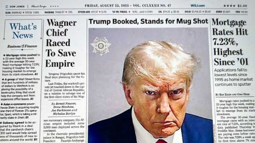 Depuis la publication de sa photo judiciaire, Trump a récolté 7,1 millions de dollars pour sa campagne
