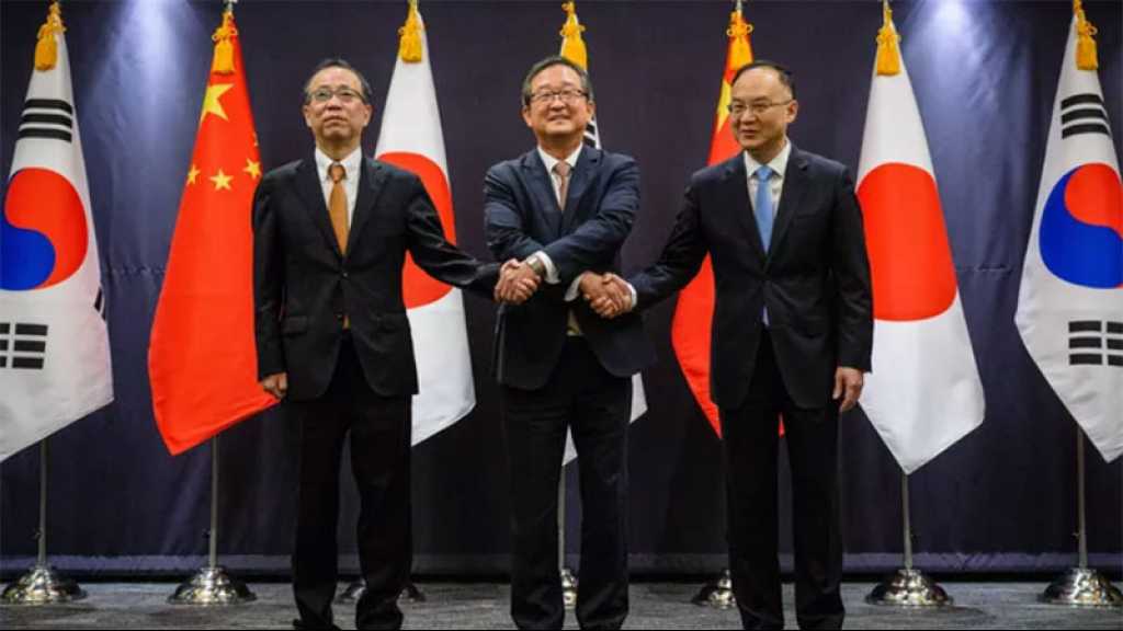 La Corée du Sud reçoit mardi des diplomates chinois et japonais
