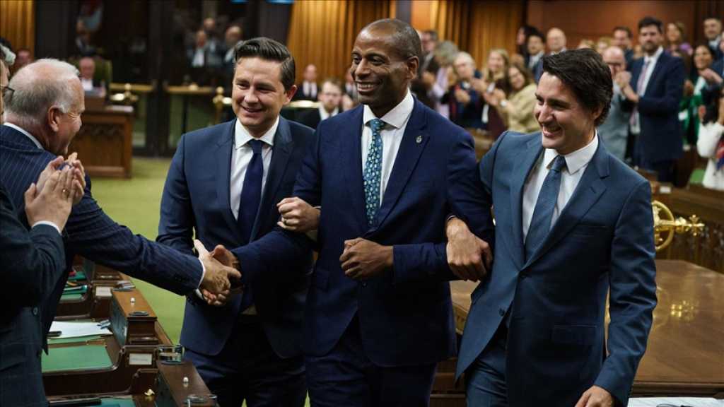 Le Parlement canadien élit Greg Fergus, premier président noir