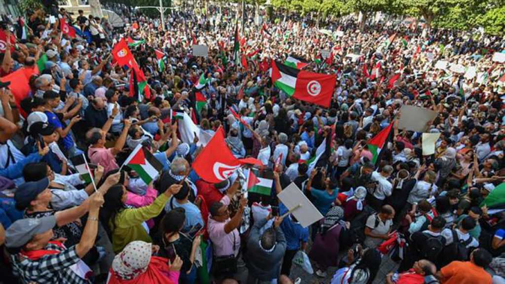 Tunisie: Des milliers de manifestants expriment leur solidarité avec les Palestiniens