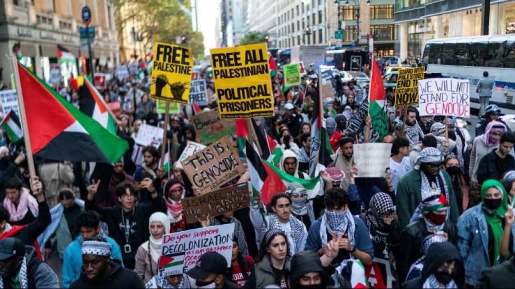 «Libérez la Palestine»: à New York, des milliers de manifestants dans la rue
