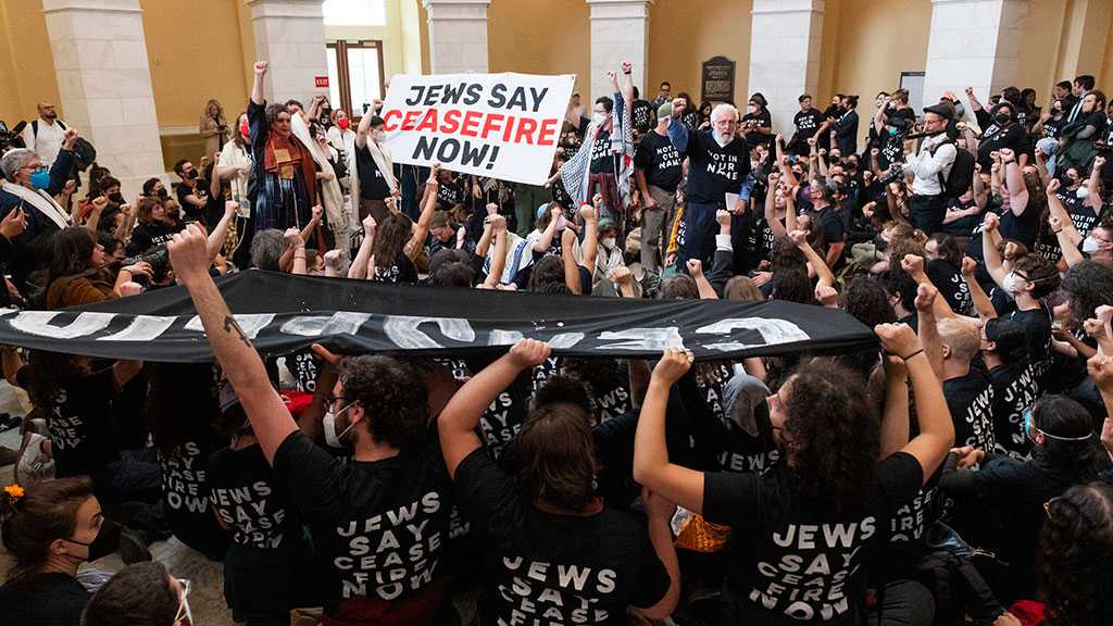 Des manifestants occupent un bâtiment du Congrès américain pour exiger un cessez-le-feu à Gaza