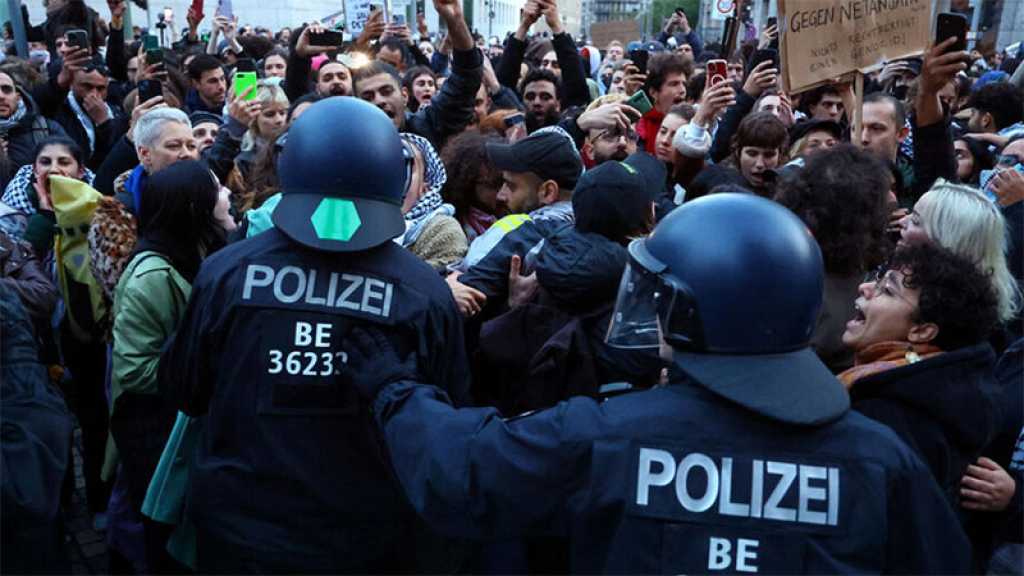 Des centaines de manifestants pro-palestiniens arrêtés en Allemagne et en France