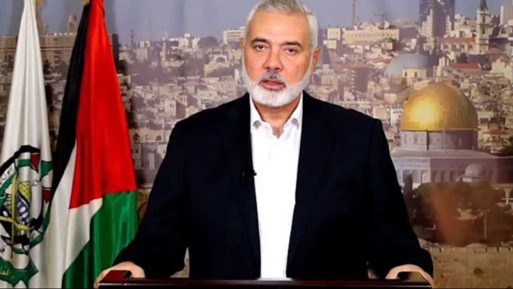 Haniyeh : la Résistance révélera les pertes réelles de l’armée ennemie et choquera ses colons et ses alliés