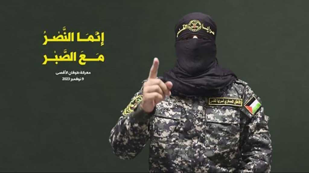 Brigades Al-Qods : La résistance est confrontée à une guerre mondiale, l’ennemi souffre et est repoussé sur tous les fronts