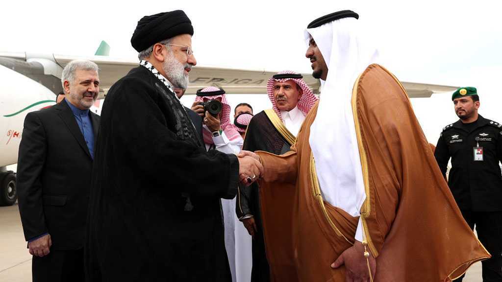 Sommet sur Gaza: Les dirigeants commencent à affluer à Riyad, Raïssi arrive portant un keffieh palestinien