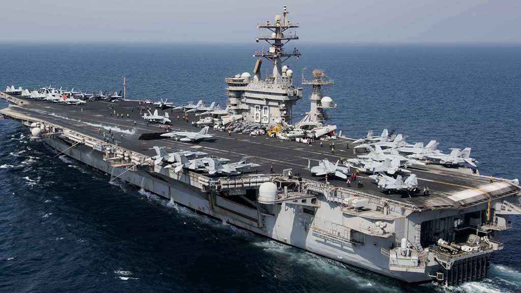 Un porte-avions américain dans le Golfe averti via des drones iraniens, forcé de modifier sa trajectoire