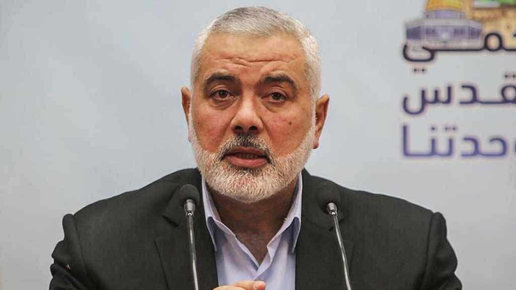 Une bande de Gaza sans le Hamas est une «illusion», selon Haniyeh