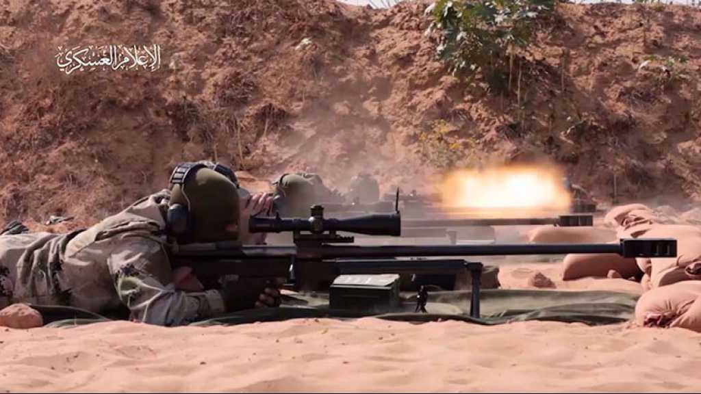 Al-Qassam diffuse les images de ses fusils de sniper «Ghoul»