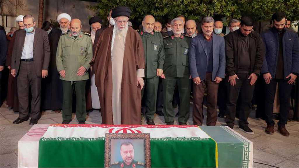 Iran : Funérailles de sayyed Razi Moussavi, commandant du CGRI tué en Syrie