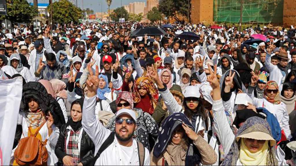Maroc: Manifestation de milliers d’enseignants à Rabat