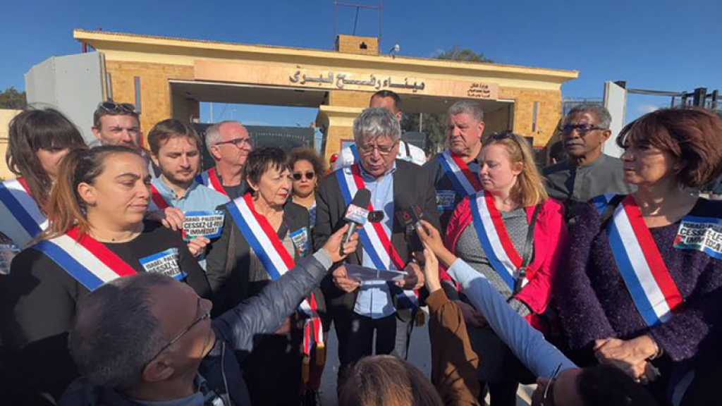  Des députes français à Rafah pour exiger un cessez-le-feu immédiat