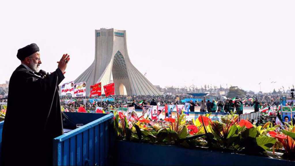 45e anniversaire de la Révolution islamique: Raïssi rappelle le soutien indéfectible de l’Iran à la Palestine