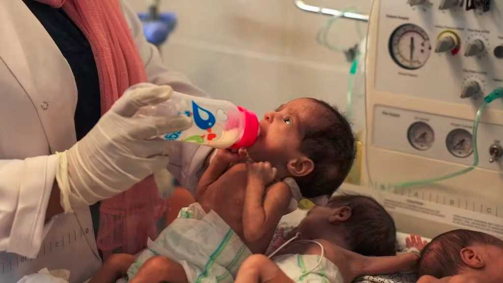  À Gaza, il n’y a plus «de bébés de taille normale»