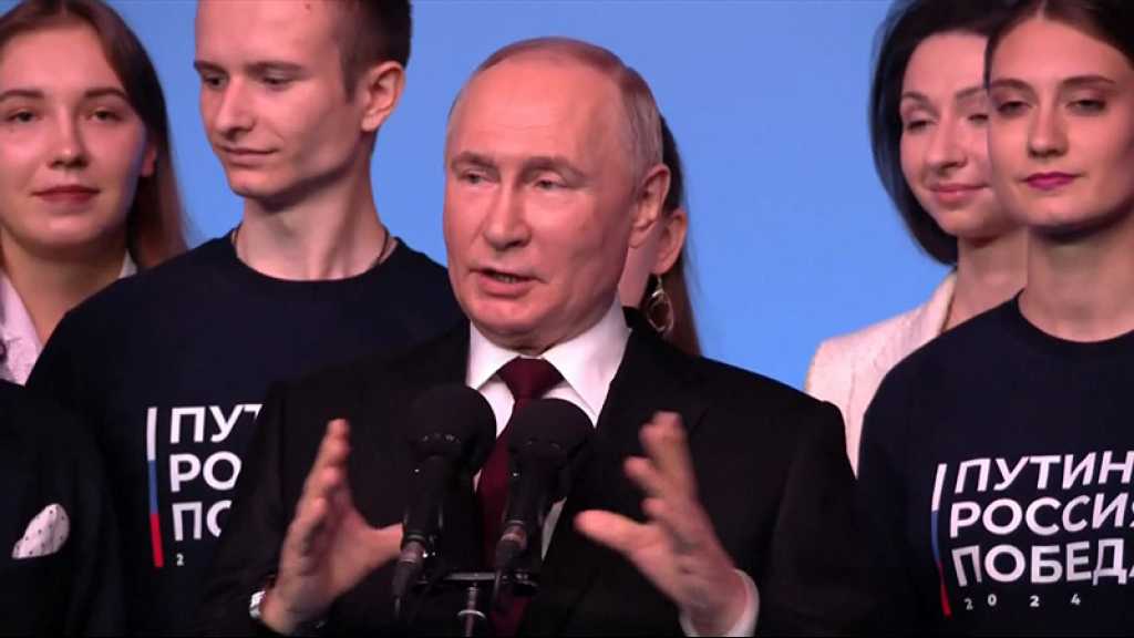 Présidentielle en Russie: largement réélu, Poutine assure que «tous les objectifs seront atteints»