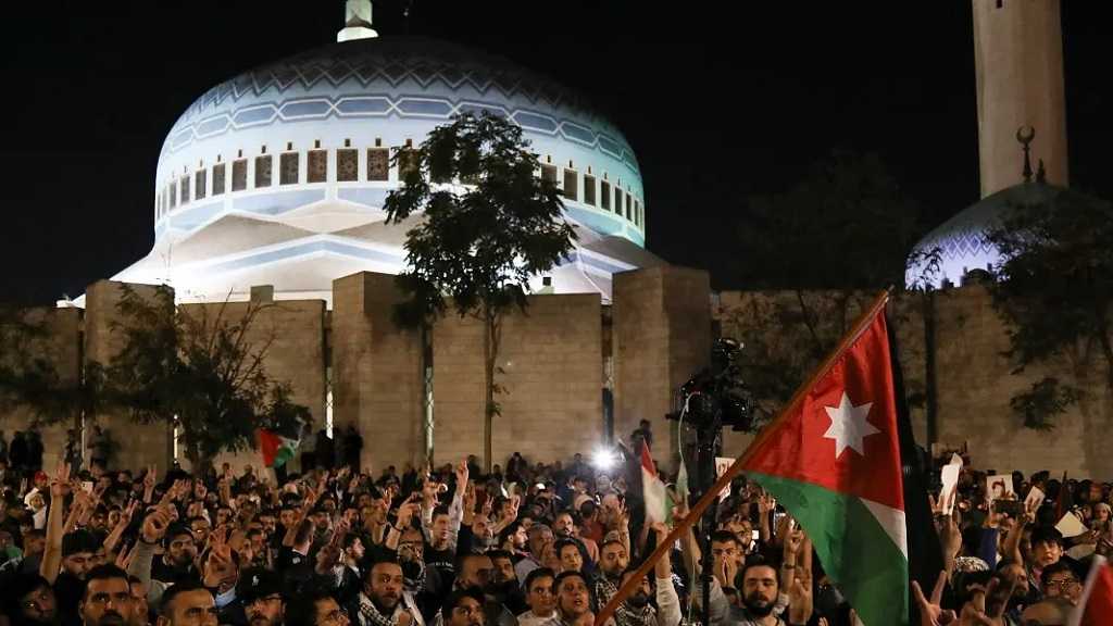 Guerre à Gaza: Des manifestants demandent la fermeture de l’ambassade israélienne à Amman