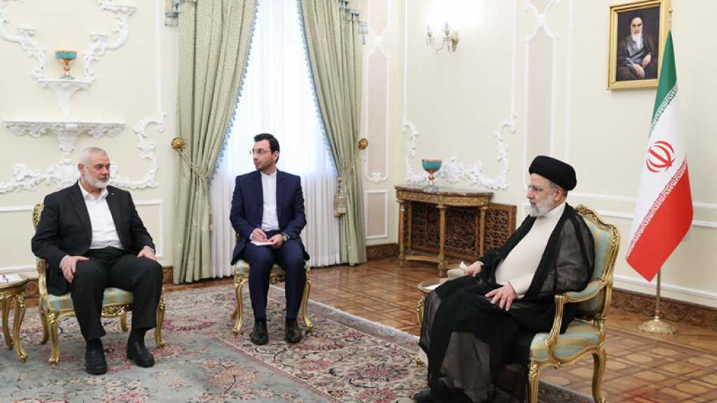 L’Iran est fier de soutenir la cause palestinienne, dit Raïssi