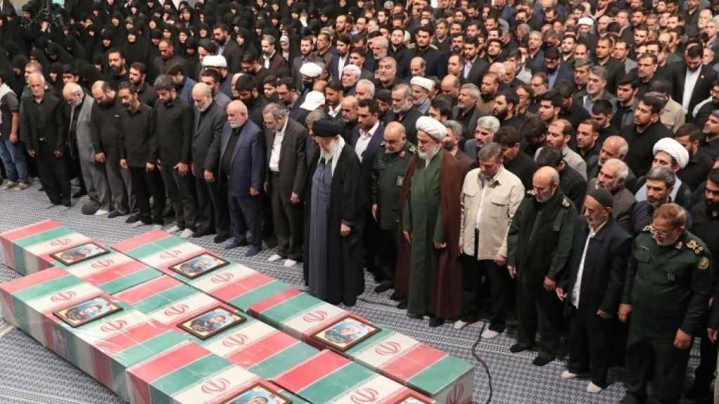 Le Leader a dirigé la prière funéraire des «sept martyrs de la voie d’al-Qods»