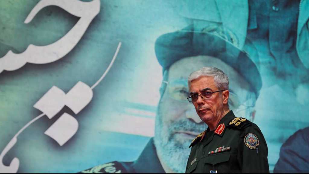 «Les actions terroristes d’Israël sont la preuve de son incapacité et sa confusion», dit le général Baqeri