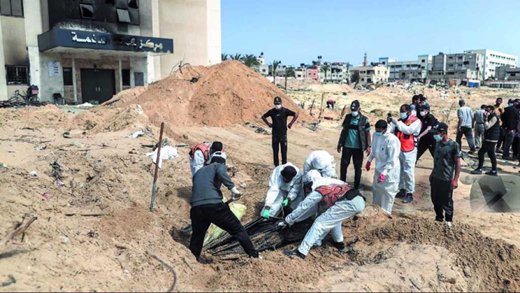 Gaza: environ 200 corps ont été exhumés de fosses communes de l’hôpital Nasser, le Hamas réagit