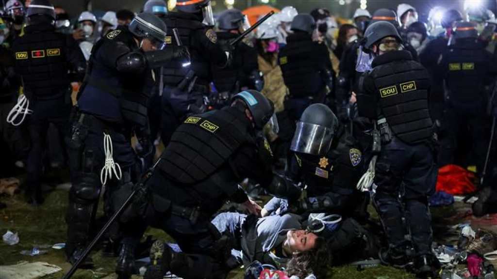 Manifs étudiantes pro-palestiniennes: Le masque de l’hypocrisie retiré du visage des USA, selon Téhéran