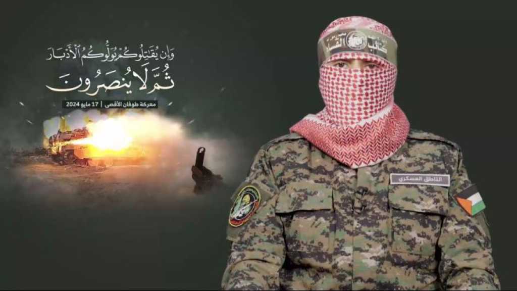 Abou Obeida: L’occupation est entrée dans un enfer, nous avons détruit plus de 100 véhicules en 10 jours