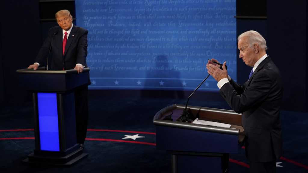 Joe Biden contre Donald Trump, place au débat