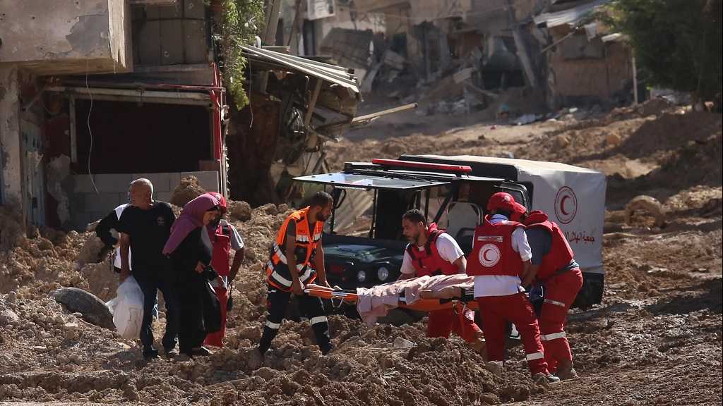 Gaza: Les corps de 14 secouristes tués par «Israël» retrouvés à Rafah