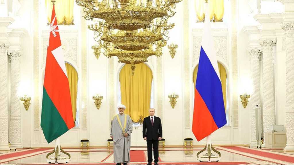 Poutine et le Sultan d’Oman ont discuté du programme nucléaire iranien