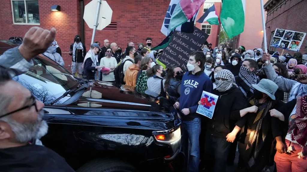USA: Manifestation à l’Université Yale contre la visite du «ministre israélien de la Sécurité nationale»