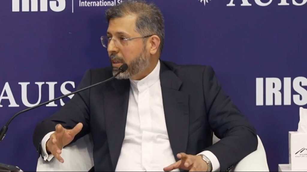 Khatibzadeh : L’Iran négocie avec une grande prudence, et travaille sérieusement à neutraliser les sanctions