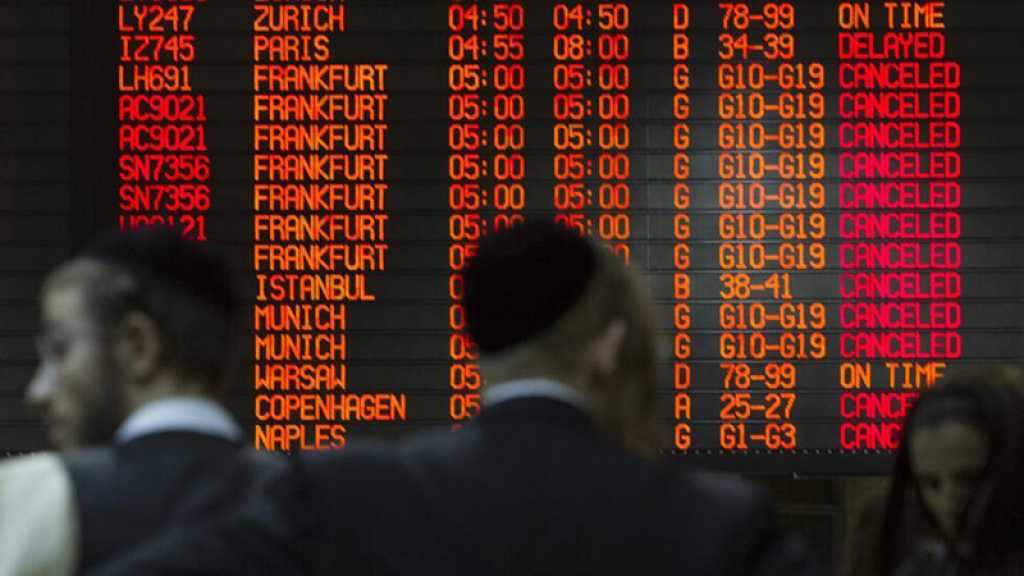 Les compagnies aériennes prolongent la suspension de leurs vols vers l’entité «israélienne»