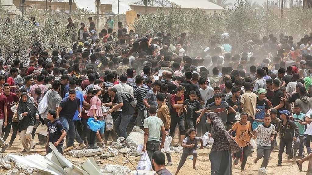 Gaza: La distribution d’aide humanitaire est devenue un piège mortel, 50 martyrs dans des  tirs «israéliens» près d’un centre d’aide